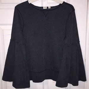 Bell Sleeved GAP Grey Sweatshirt